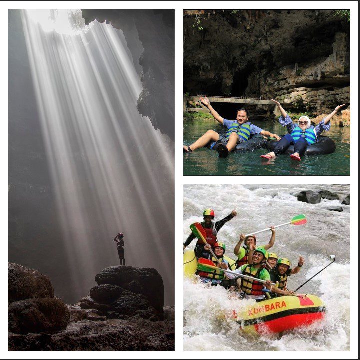 Jomblang Cave, Pindul Cave and Oyo River Tubing Tour