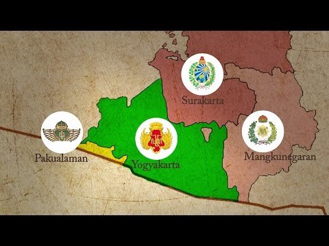 map of mataram kingdom